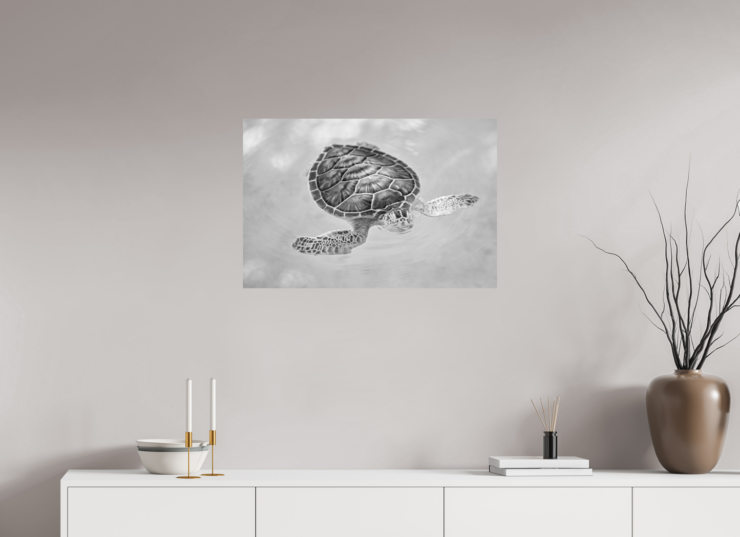 Bubbly Sea Turtle