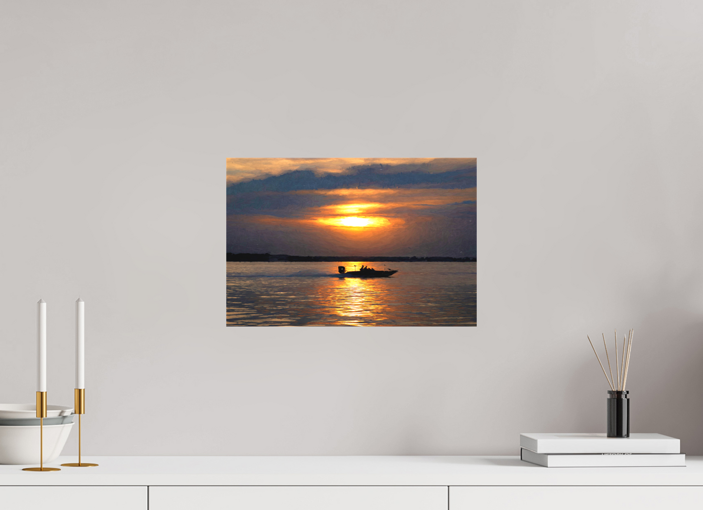 Sunset Schooner