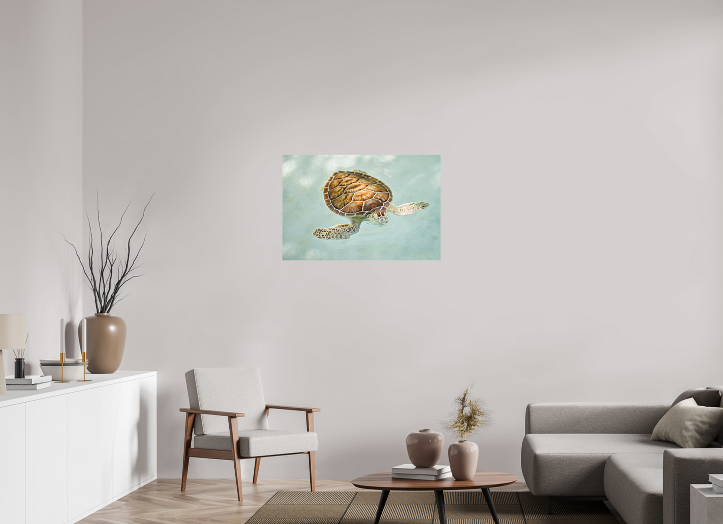 Bubbly Sea Turtle
