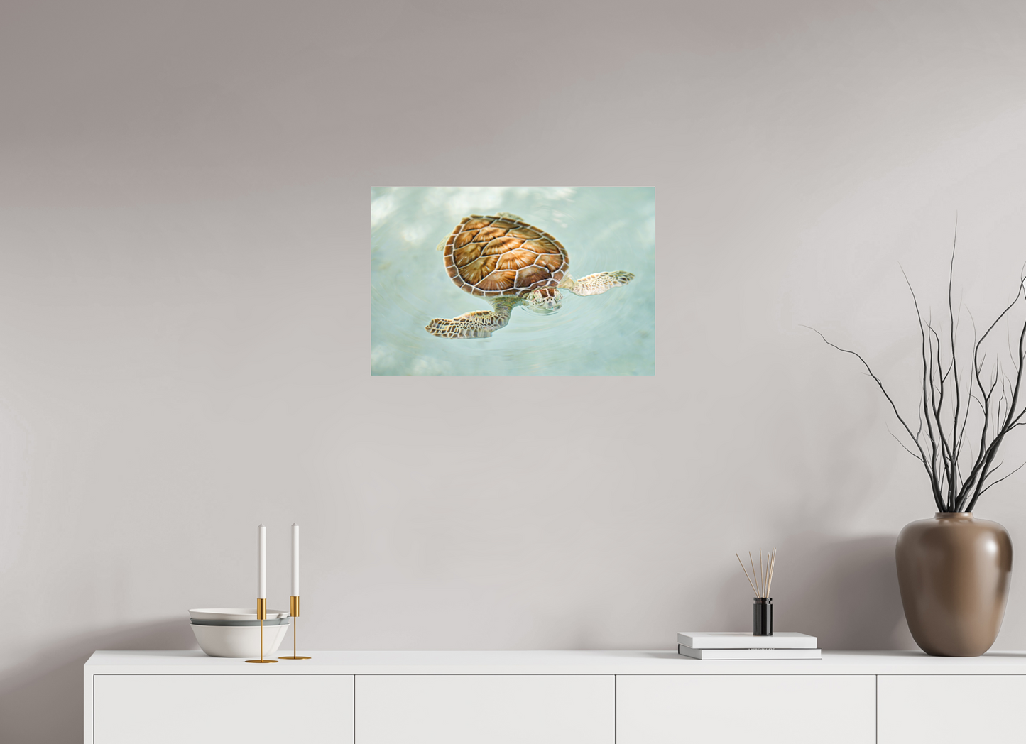 Bubbly Sea Turtle