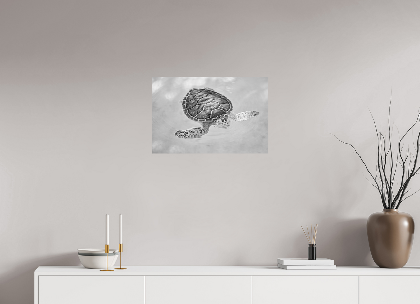 Bubbly Sea Turtle