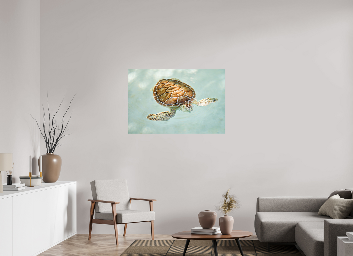 Bubbly Sea Turtle