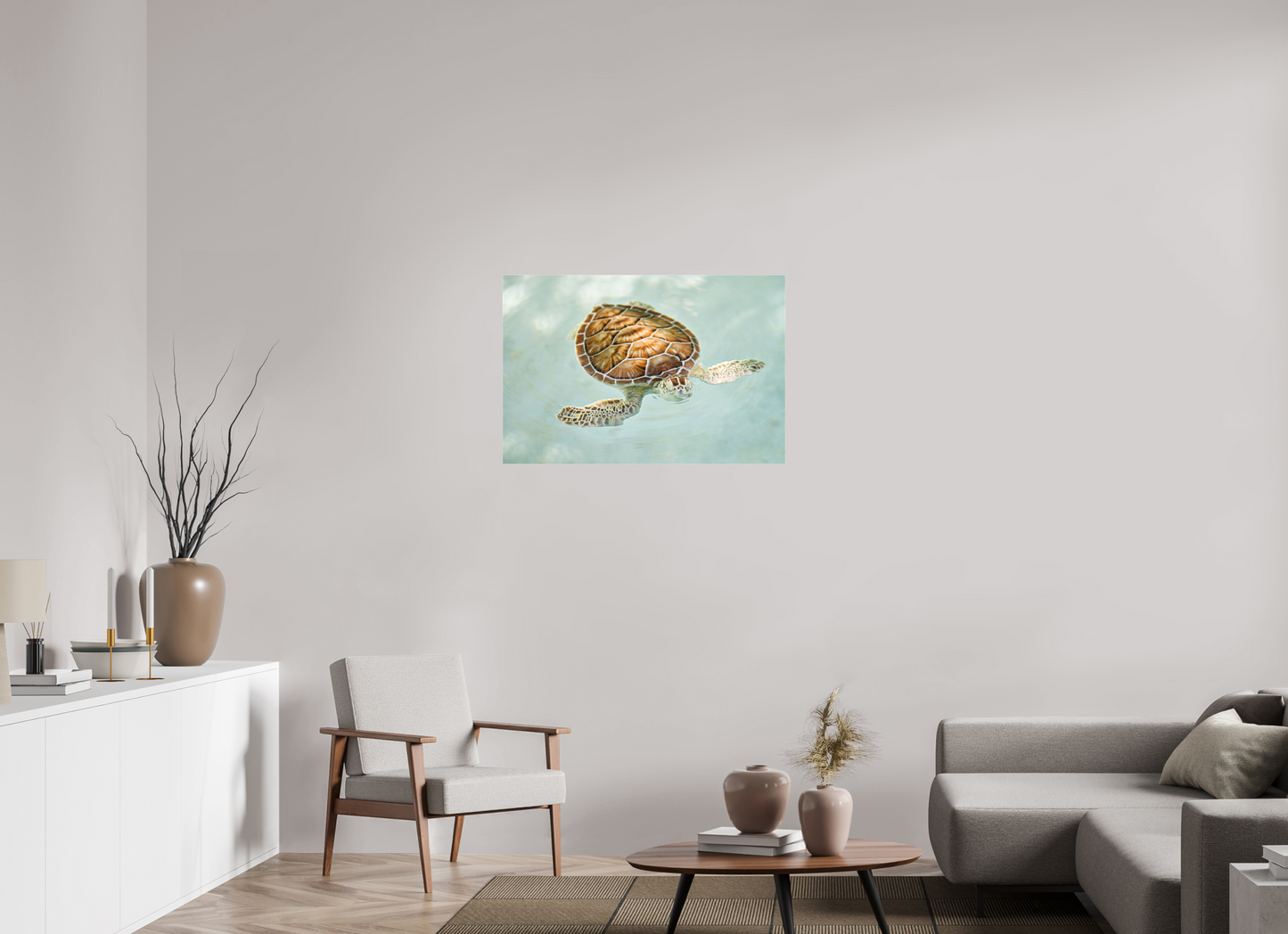 Bubbly Sea Turtle