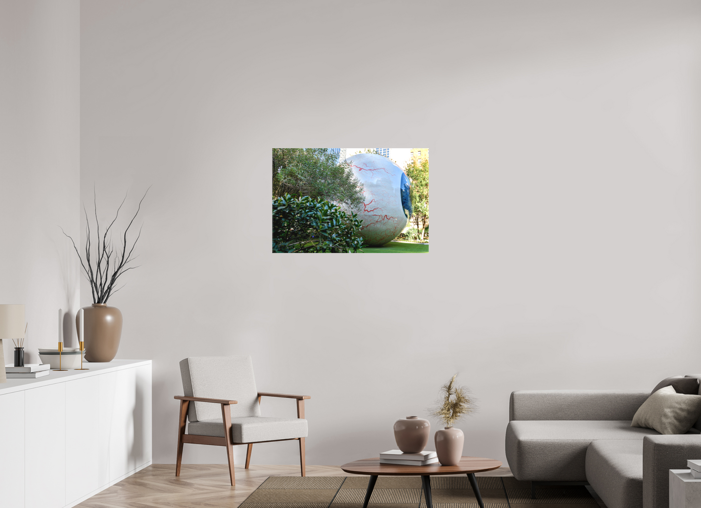 36 x 24″, Canvas Print Eye - roller