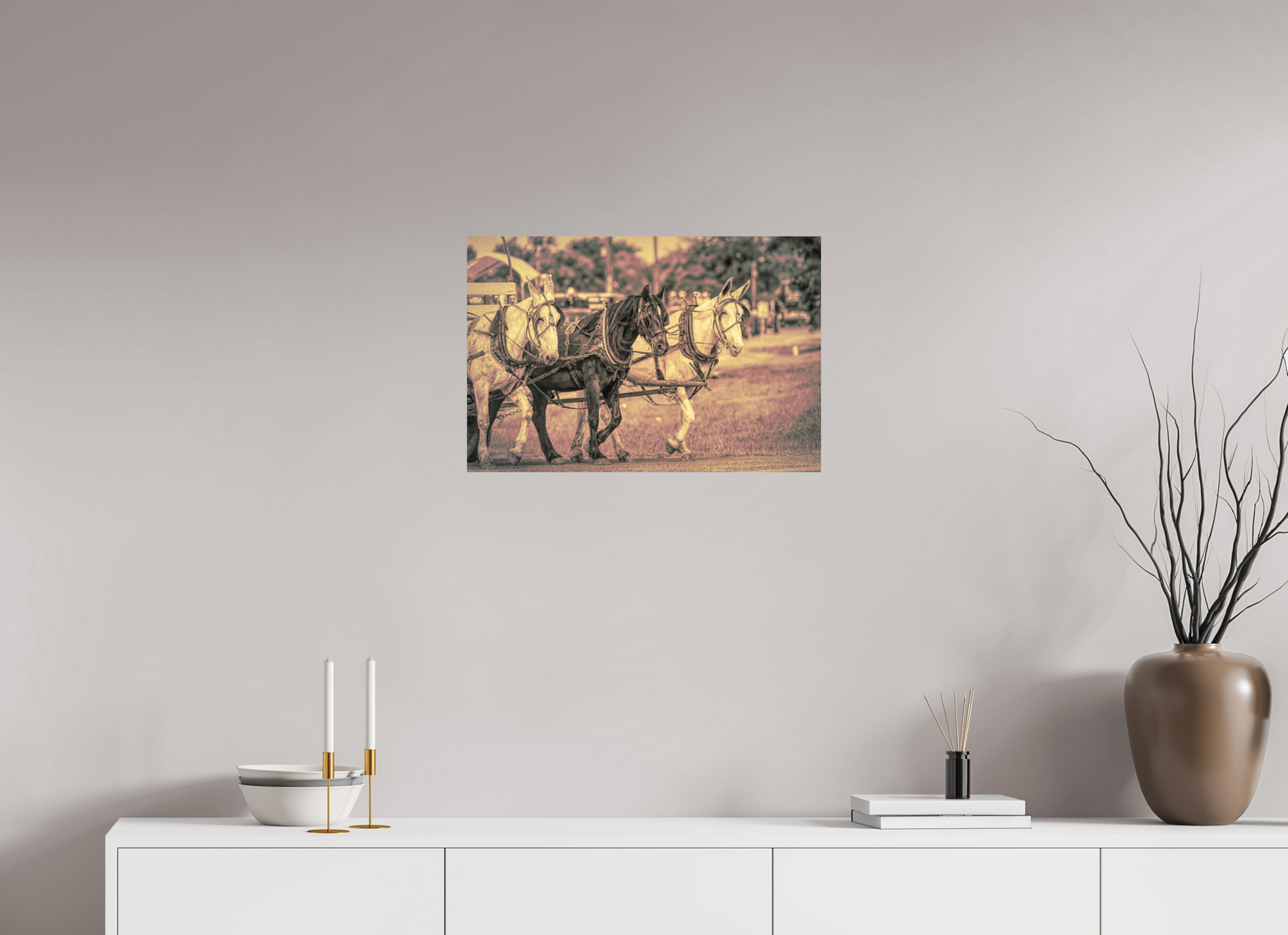 24 x 16″, Color Print Horsepower