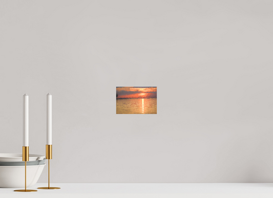 6 x 4″, Color Print Golden Sunset