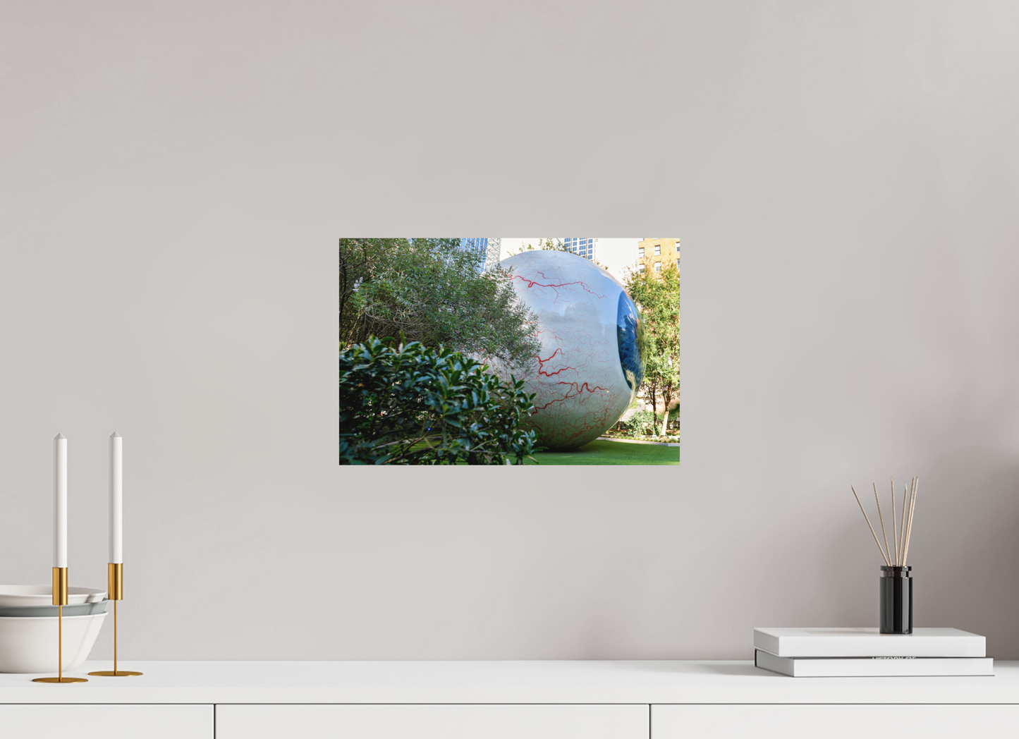 15 x 10″, Color Print Eye - roller