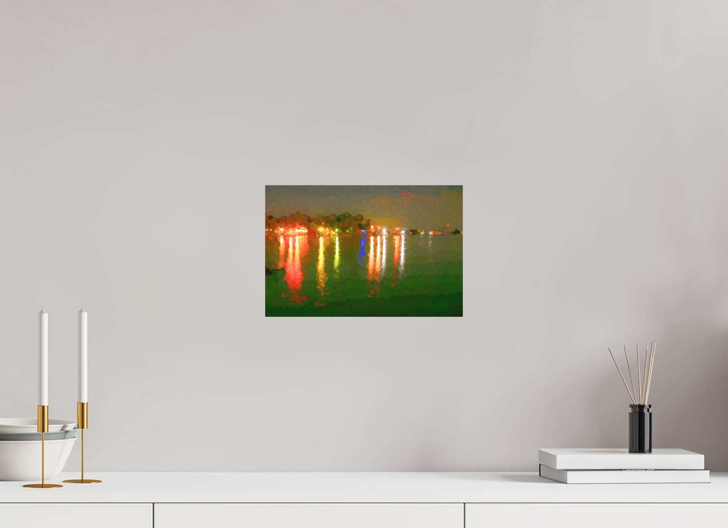 12 x 8″, Aluminum - low glare Reflecting on the Lake Life