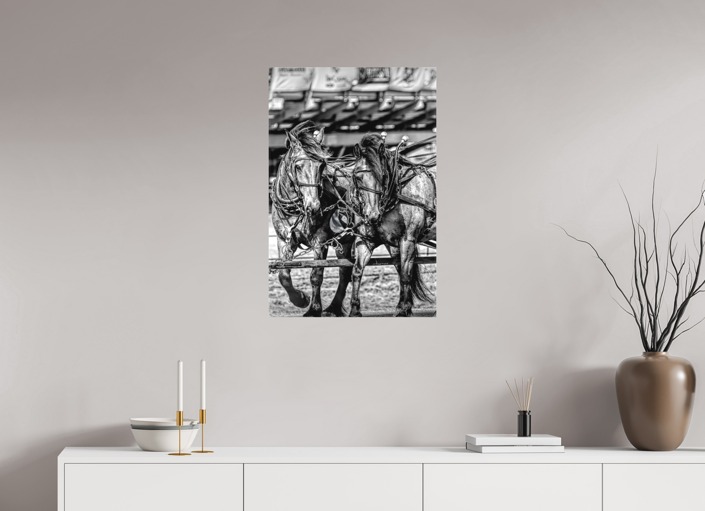 20 x 30″, Canvas Print Mane Attraction