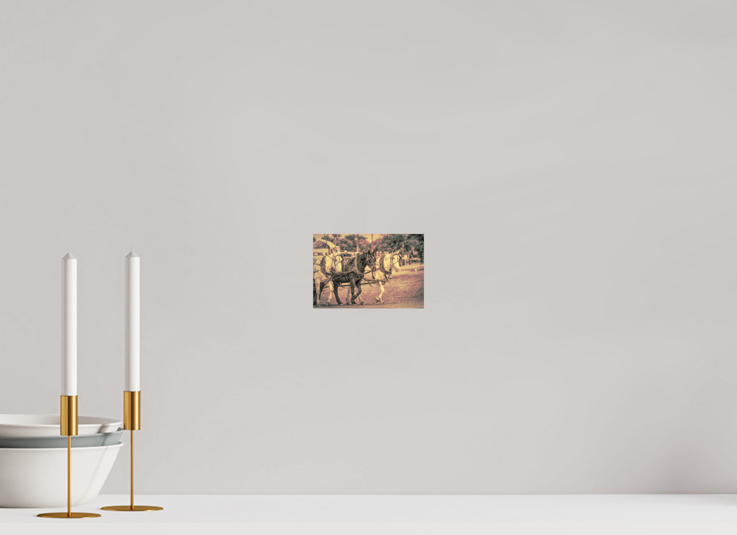 6 x 4″, Aluminum - low glare Horsepower