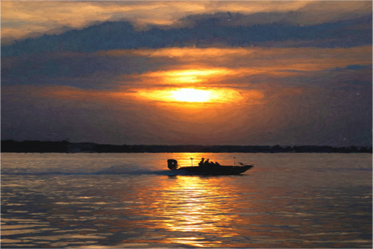 Sunset Schooner