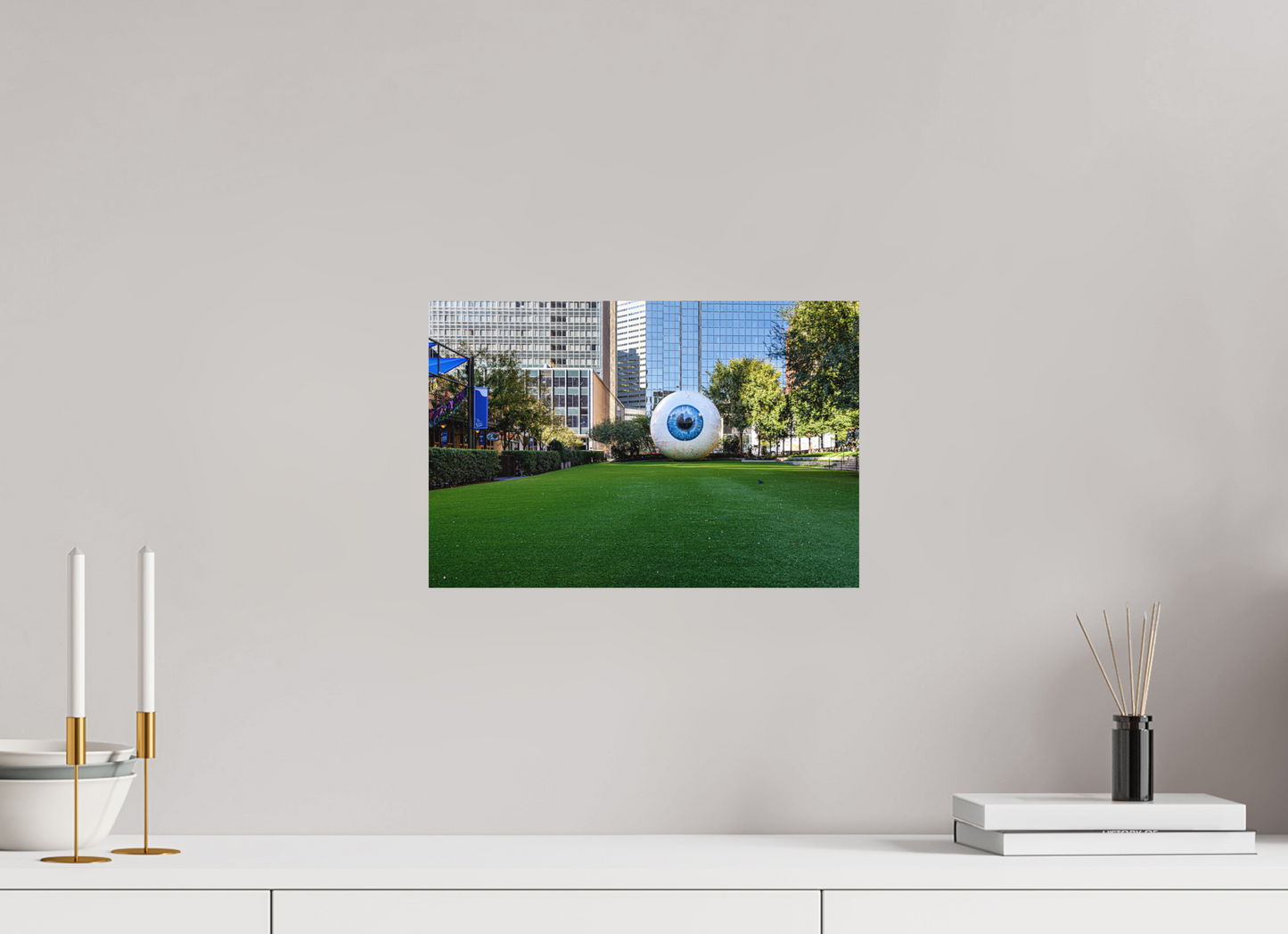 15 x 10″, Color Print In the public eye