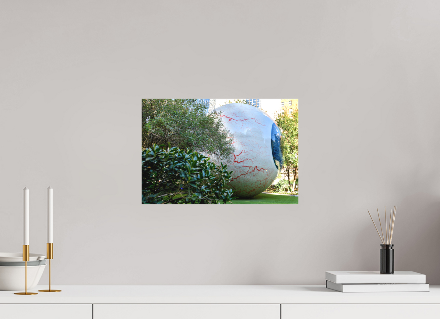 15 x 10″, Canvas Print Eye - roller