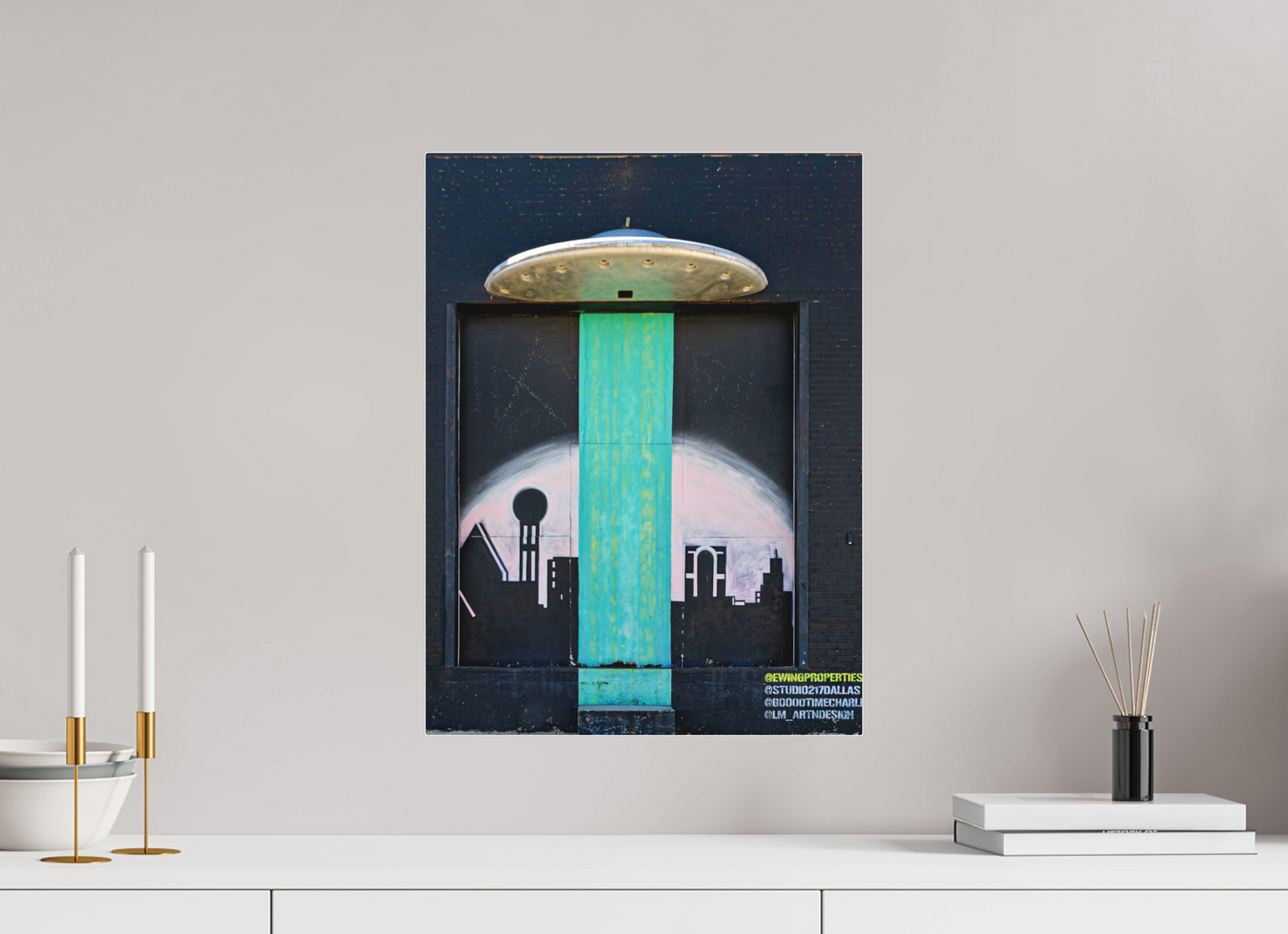 15 x 20″, Acrylic - low glare Snatchin' Yo People Up