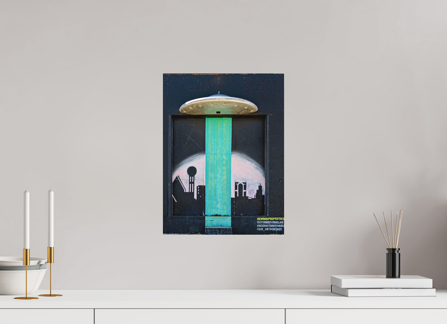 12 x 16″, Acrylic - low glare Snatchin' Yo People Up